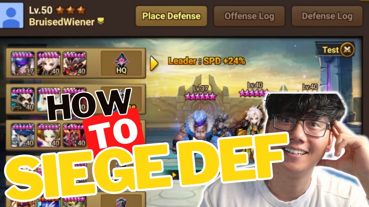 Step 1 Talk with Guild  - Step 2 Focus Runes (With Okayish Runes) - Summoners War