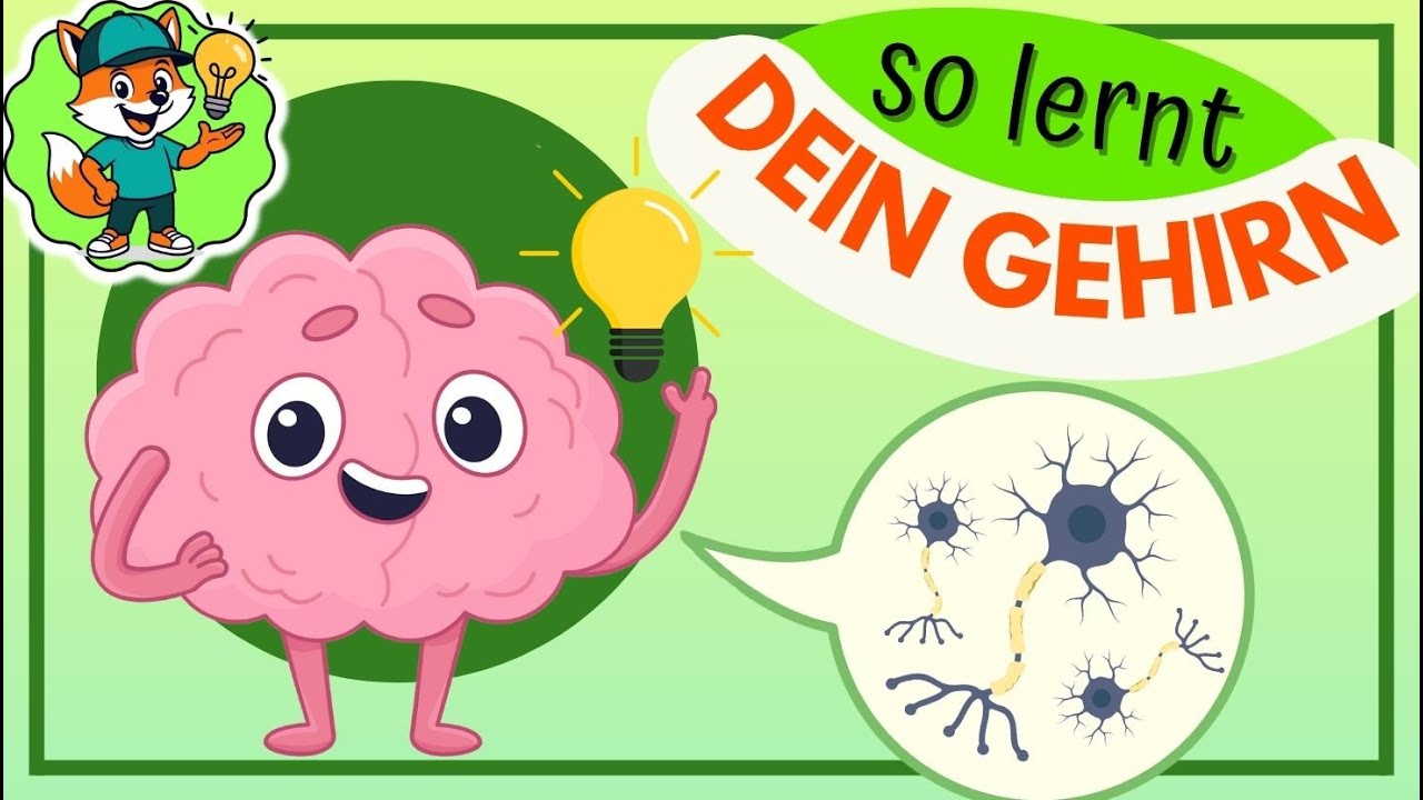 Wie lernt das Gehirn | Wachstumsdenken | Kindern erkl&auml;rt