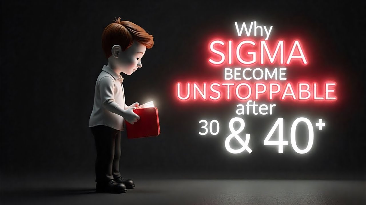 Why Sigma Males Become Unstoppable After 30 And 40 Years (Brutal Truth)