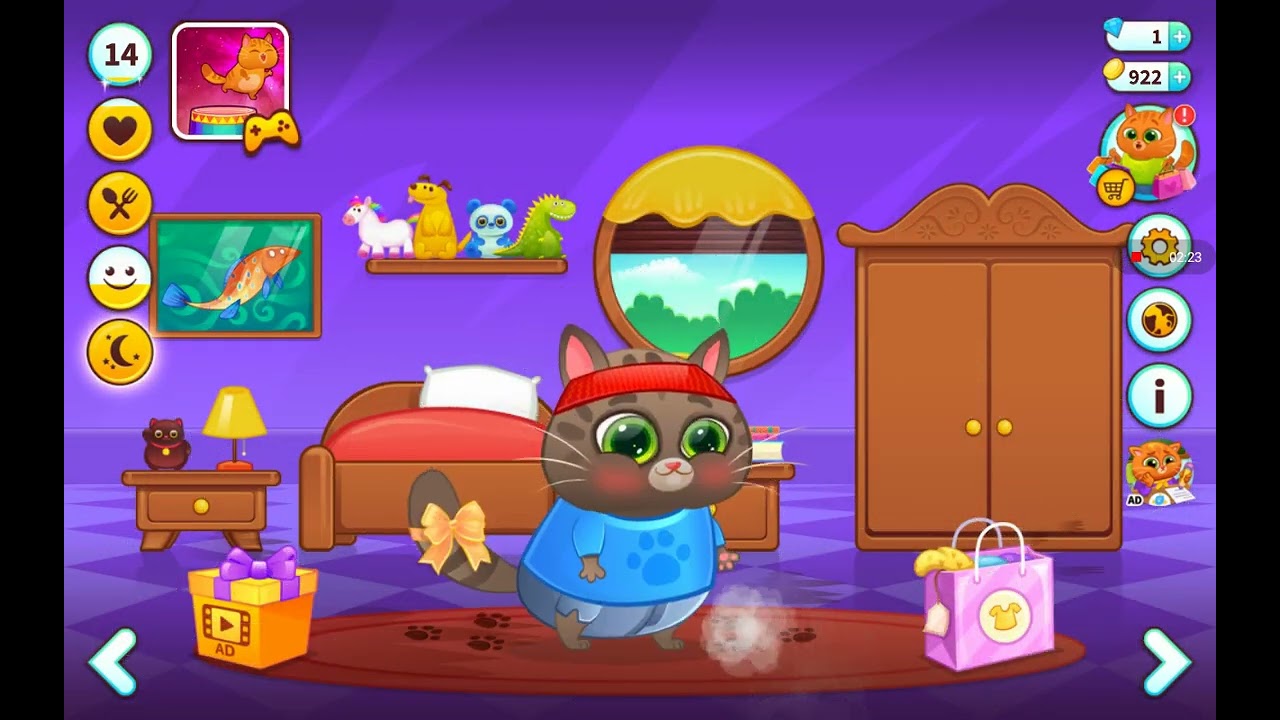 WIELORYBEK GAMES gra w kotka BUBBU i adoptuje kotka!!
