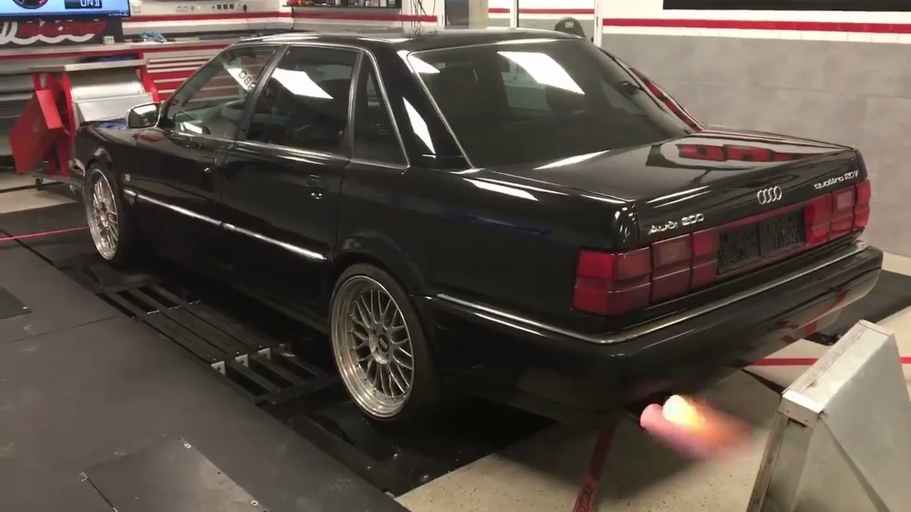 Insane Audi 200 20v Turbo Quattro Dutter-Racing @ Dyno