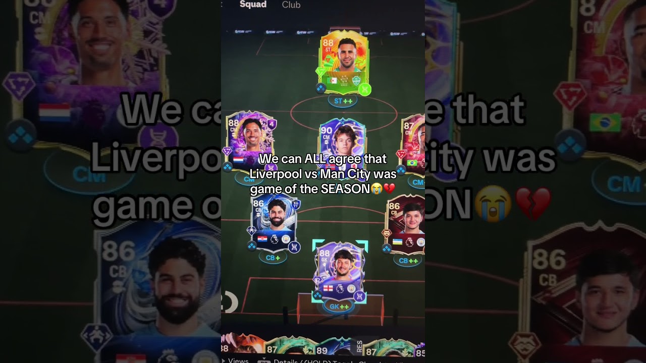 liverpool vs man city was GAME OF THE SEASON😭💔#fc26 #eafc #ultimateteam #fifa #fyp #viral