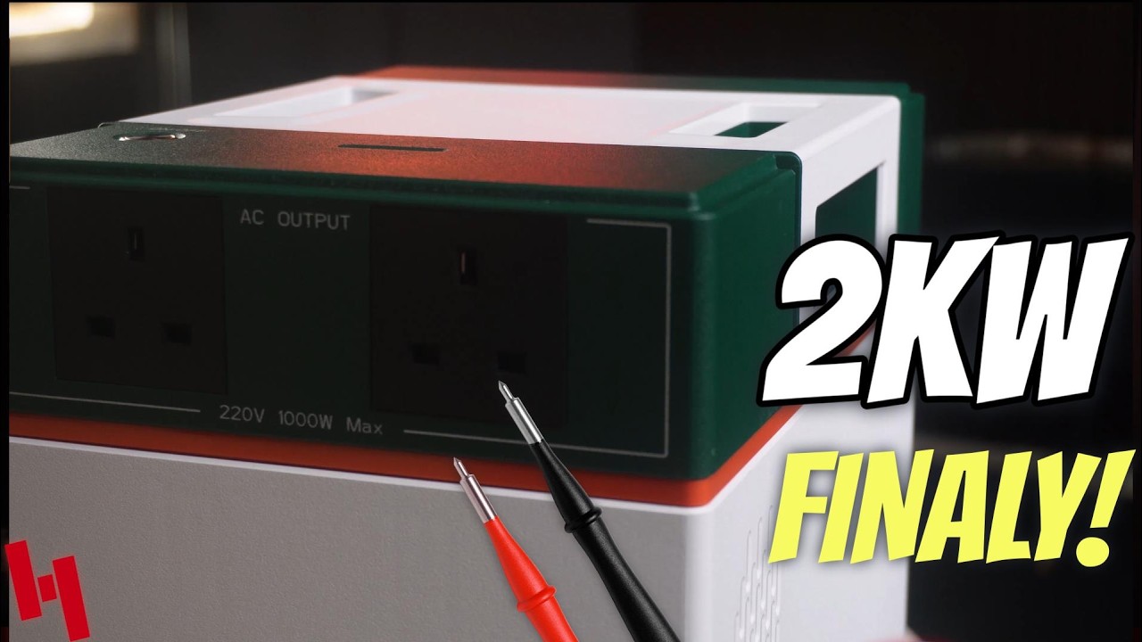COLA 2000 Review - 2KWh Portable Solar Generator under $550