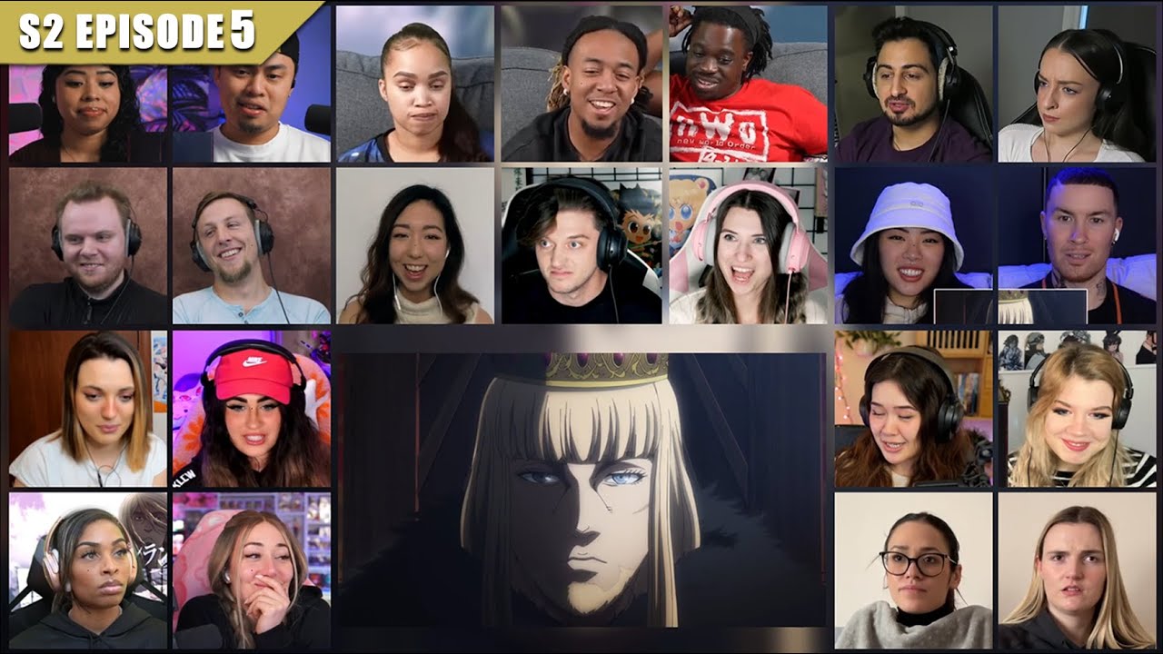 [Full Episode] Vinland Saga Season 2 Episode 5 Reaction Mashup | ヴィンランド・サガ
