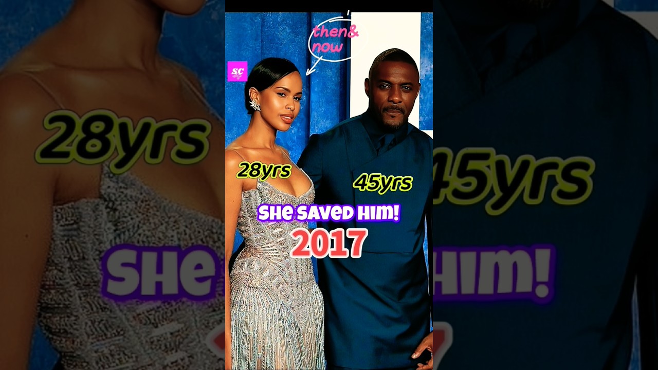 He Almost Missed her! Idris Elba and Sabrina Dhowre Love💕#celebrity