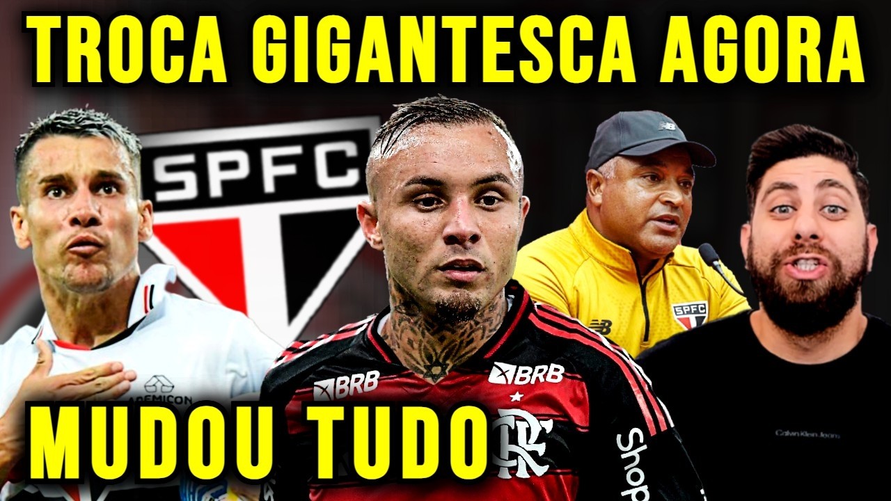 TROCA BOMBÁSTICA SIM!!! SÃO PAULO MUDA TUDO AGORA E TORCIDA COMEMORA! SPFC TEM REVIRAVOLTA!