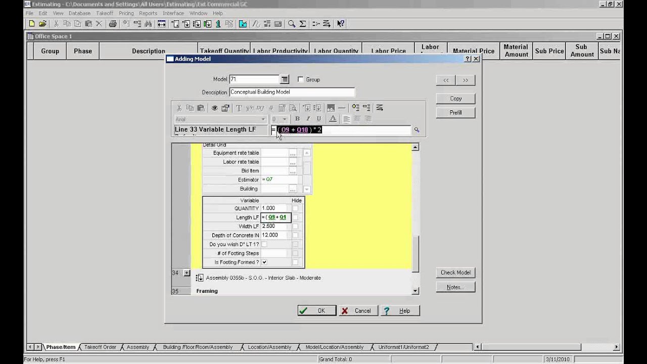 Sage Estimating: Video 16 Models for Conceptual Estimating, Pervasive (Legacy)