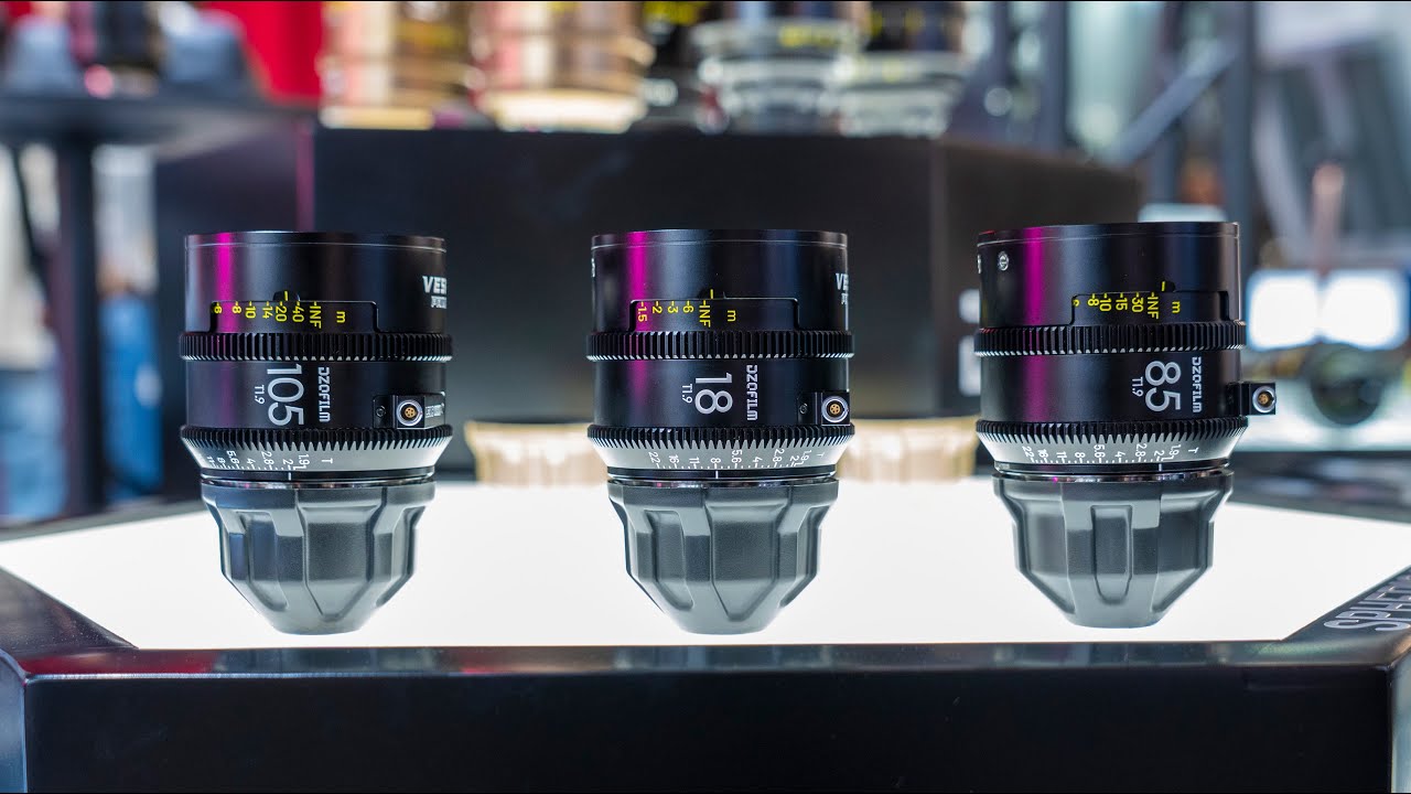 DZOFILM Vespid 2 Cine Lens Series Introduced - New Design and 20% Lighter