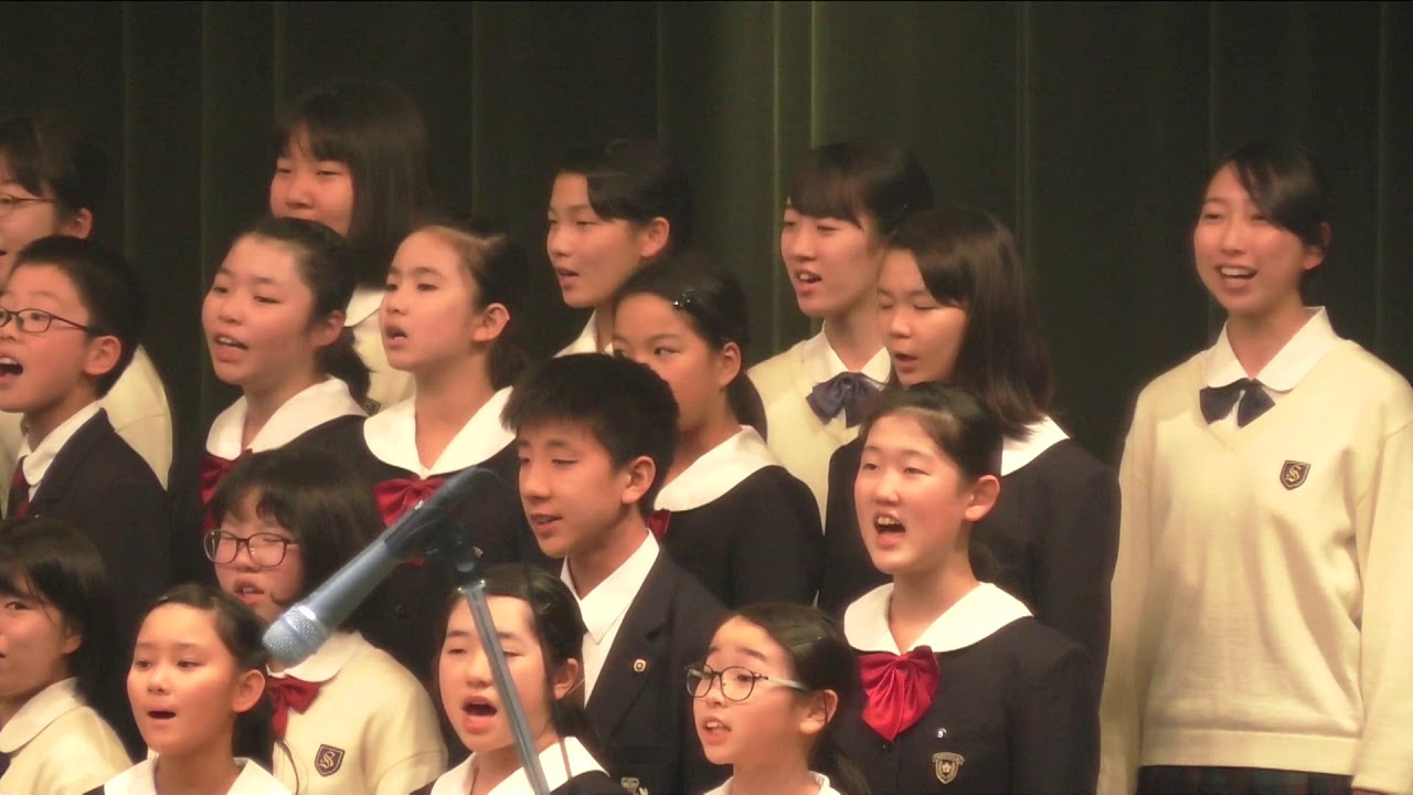 小中高合同演奏「交響曲第9番 第4楽章より「歓喜の歌」」