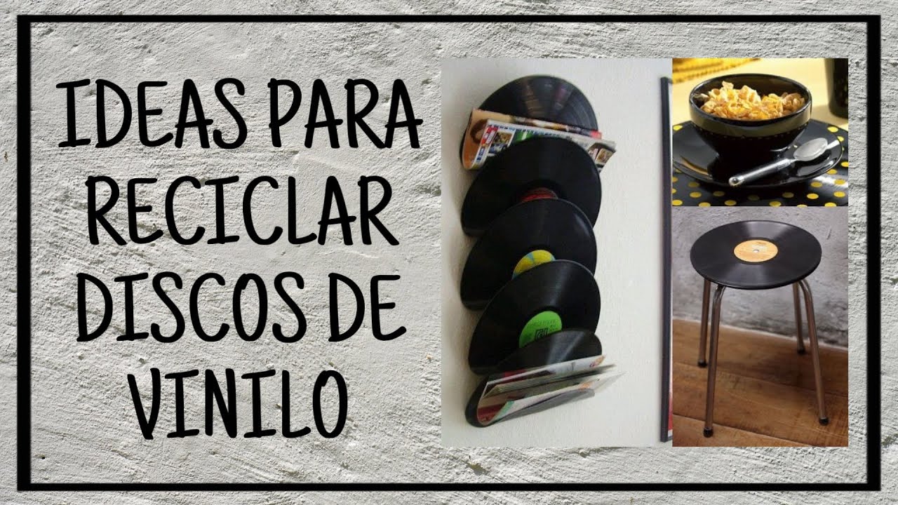 Ideas para reciclar discos de vinilo | Ideas creativas