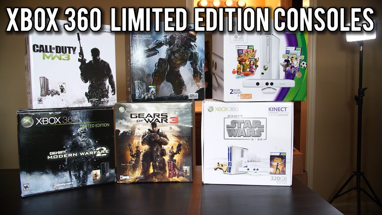 A closer look at some Xbox 360 Limited Edition Consoles | MVG