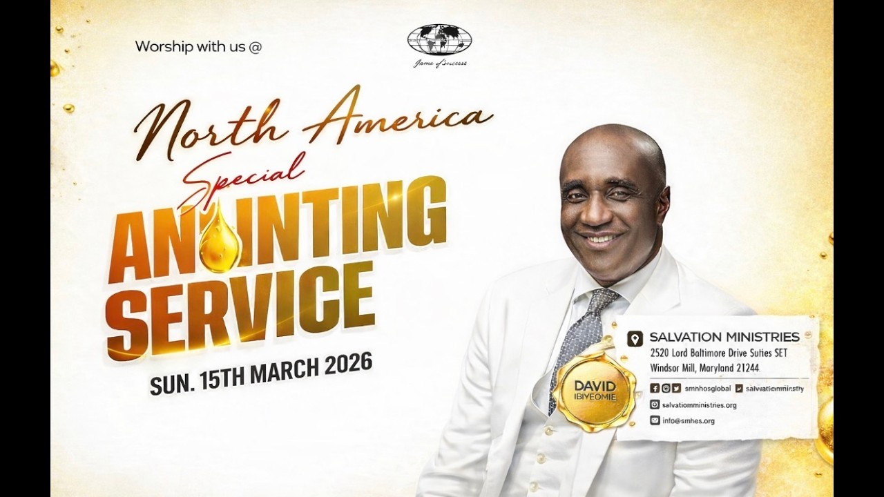 North America Special Anointing Service