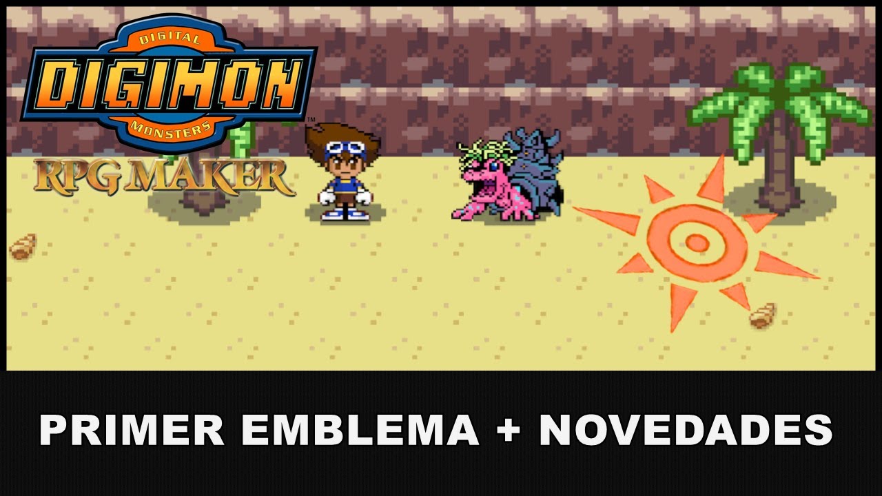 DIGIMON RPGMAKER XP - PRIMER EMBLEMA