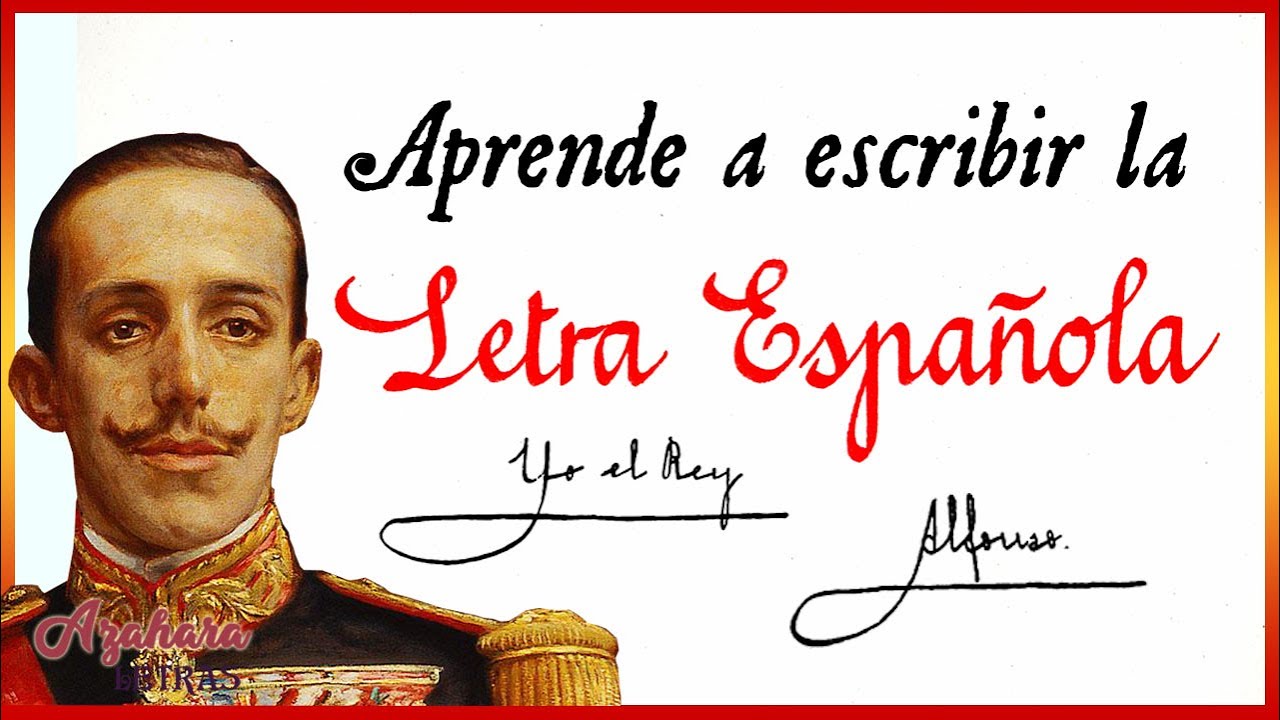 🇪🇸 LETRA ESPAÑOLA: Cómo escribirla  PASO A PASO (Alfabeto en minúscula y mayúscula)