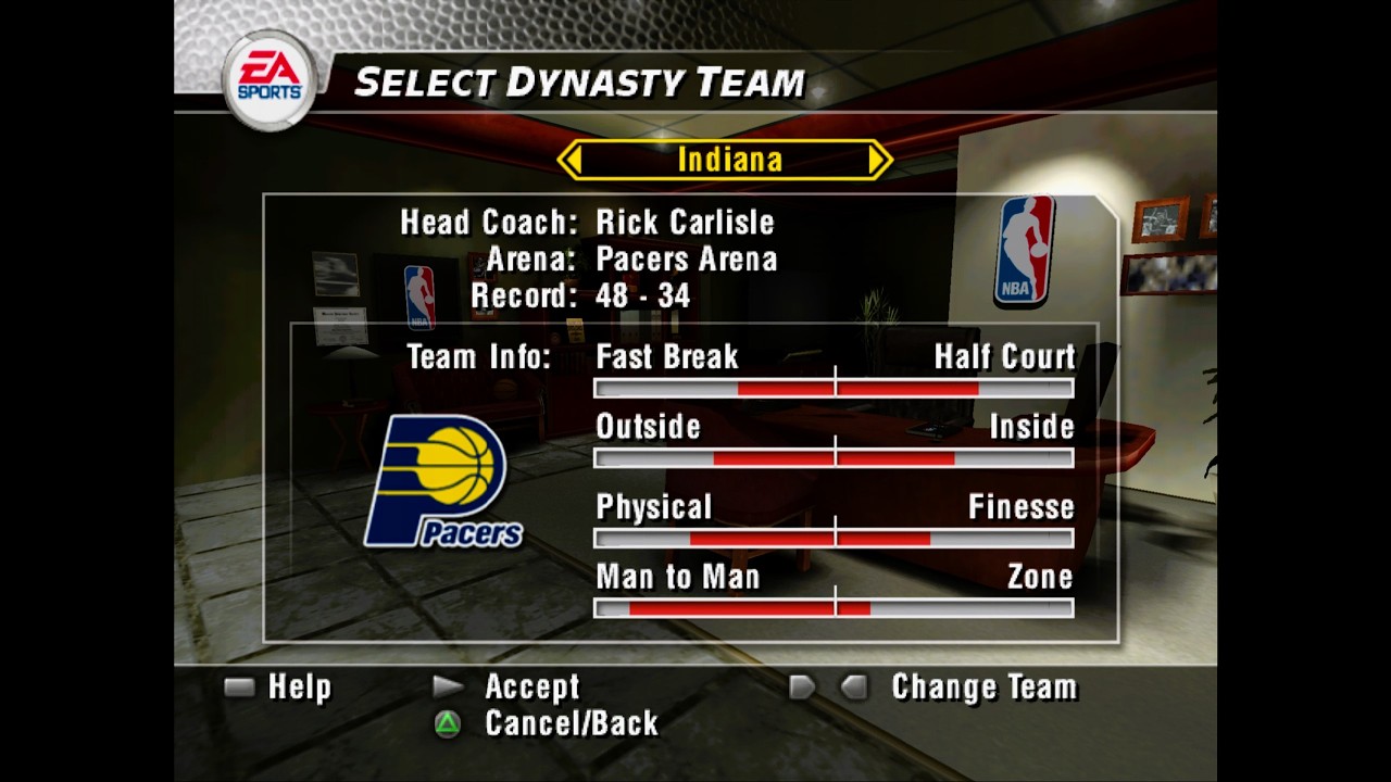 NBA Live 2004 - Dynasty Mode - Intro