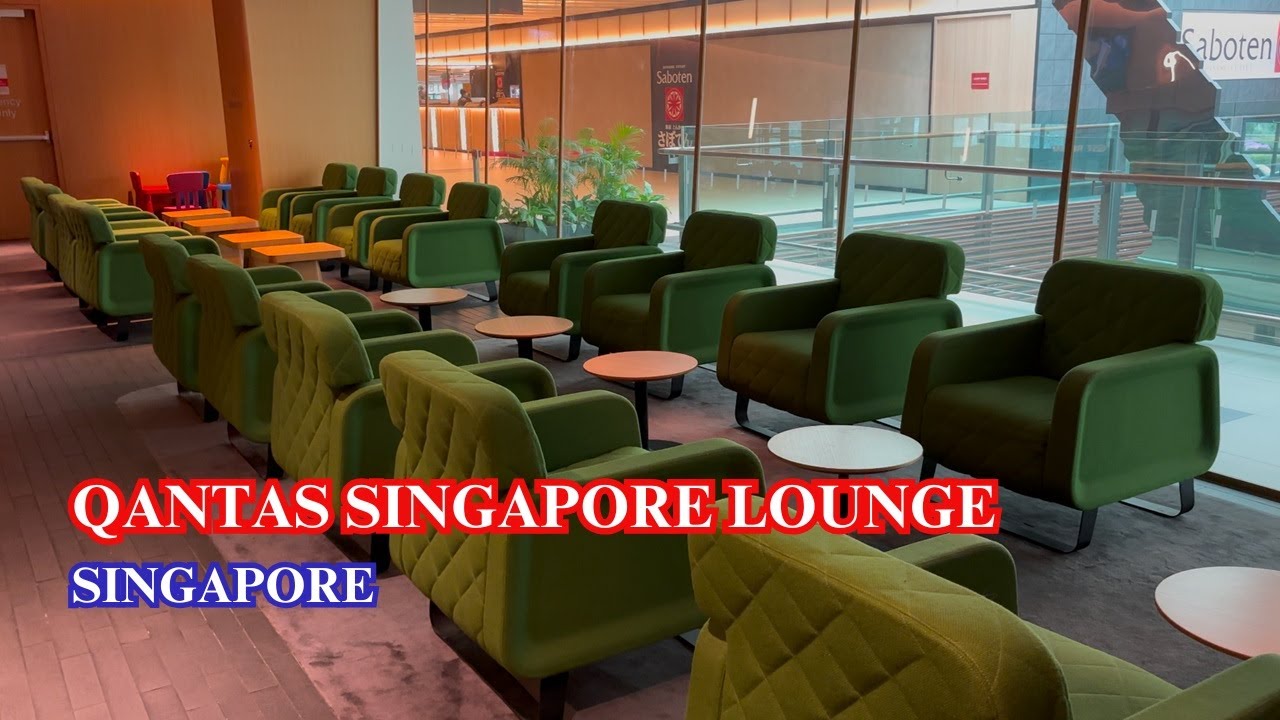 FULL TOUR: Qantas Singapore Lounge – A Luxurious Stopover Experience at Changi Airport