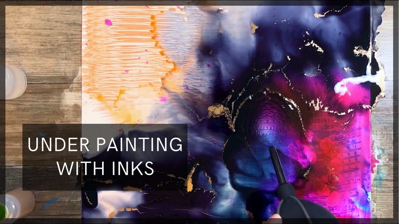 Can You Make an Underpainting With Alcohol Inks?