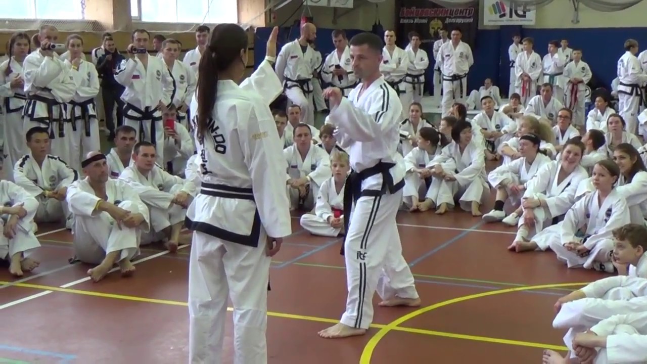Часть5 Таеквон-До ИТФ Семинар Jurek Jedut Jaroslav Suska 2017 Taekwon-Do ITF Seminar