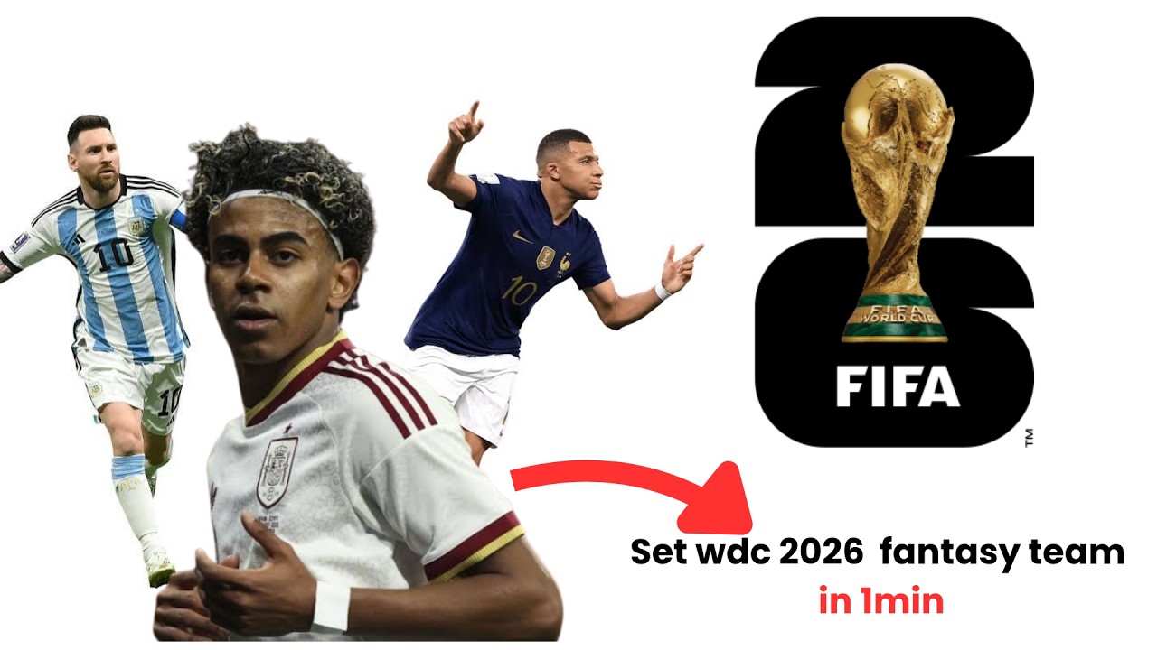 How to Setup FIFA World Cup 2026 Fantasy  in 1 min! (Step-by-Step)