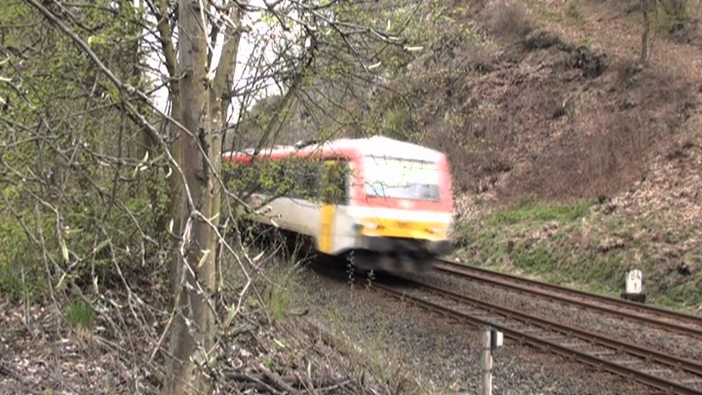 BÜ Alsdorf mit BR 628, GTW 2/6 und VT 98