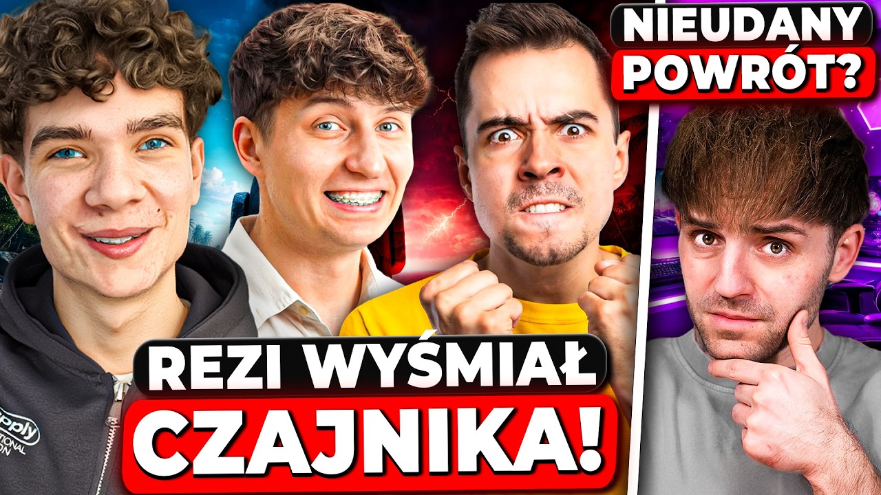 CZAJNIK UKRADŁ PROGRAM REZIEMU? (NIEUDANY POWRÓT DISSTREAM, OG DA MIAN, TROLL KALUCHA)