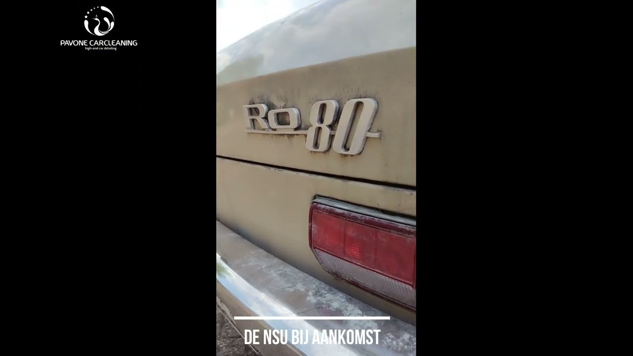 NSU RO80 | From barnfind to (almost) showroom shine | Pavone Car Cleaning