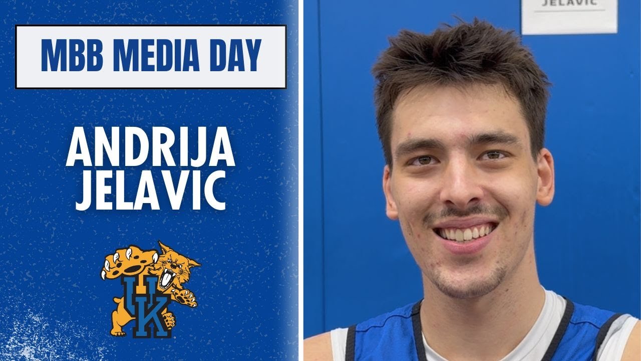 Andrija Jelavić talks with Kentucky media for the first time