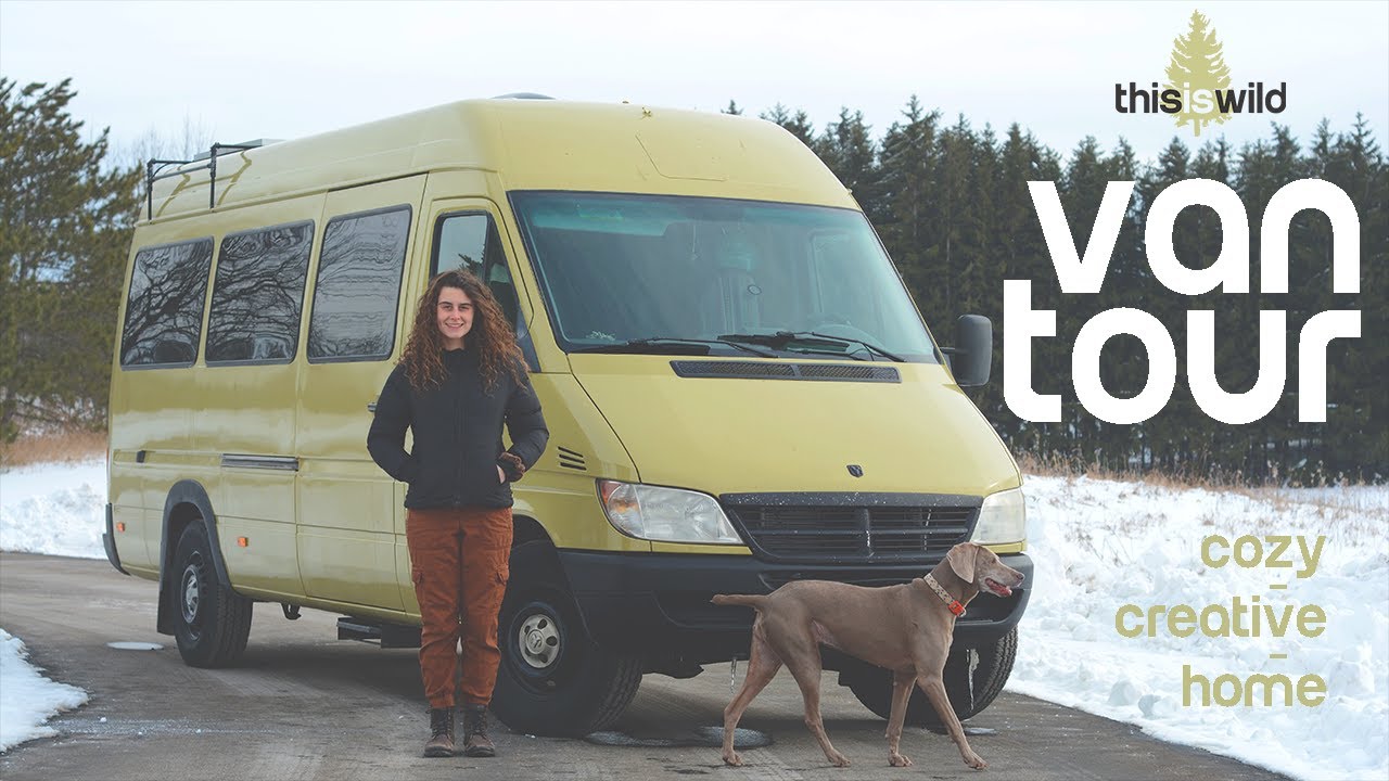VAN TOUR | WOMAN BUILDS DIY SPRINTER FOR VAN LIFE