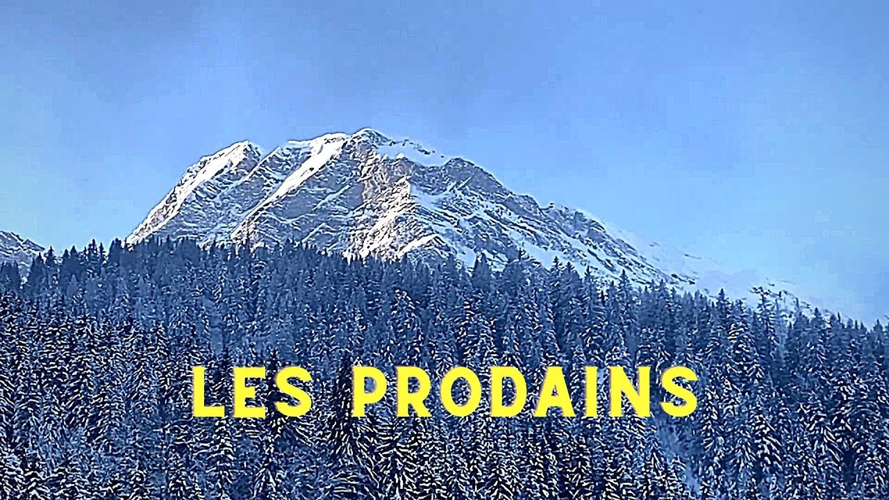 ❄️Wake up to an unforgettable morning in the Alps!A walk through the Les Prodains ski resort.Morzine