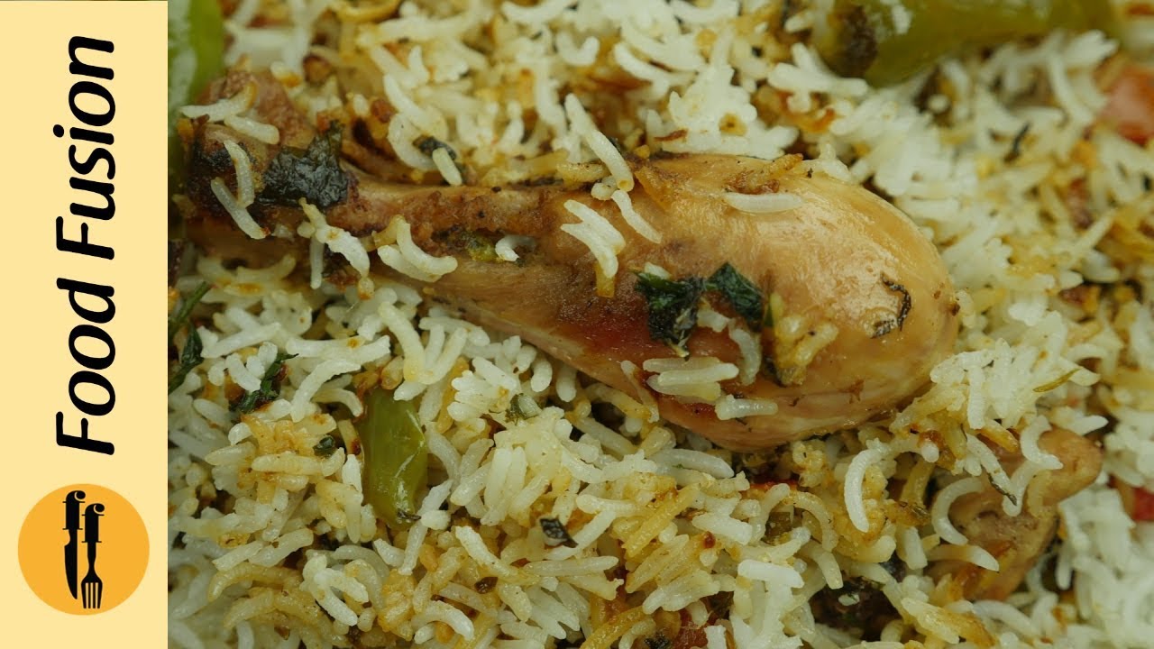 Hara Masala Biryani Recipe By Food Fusion