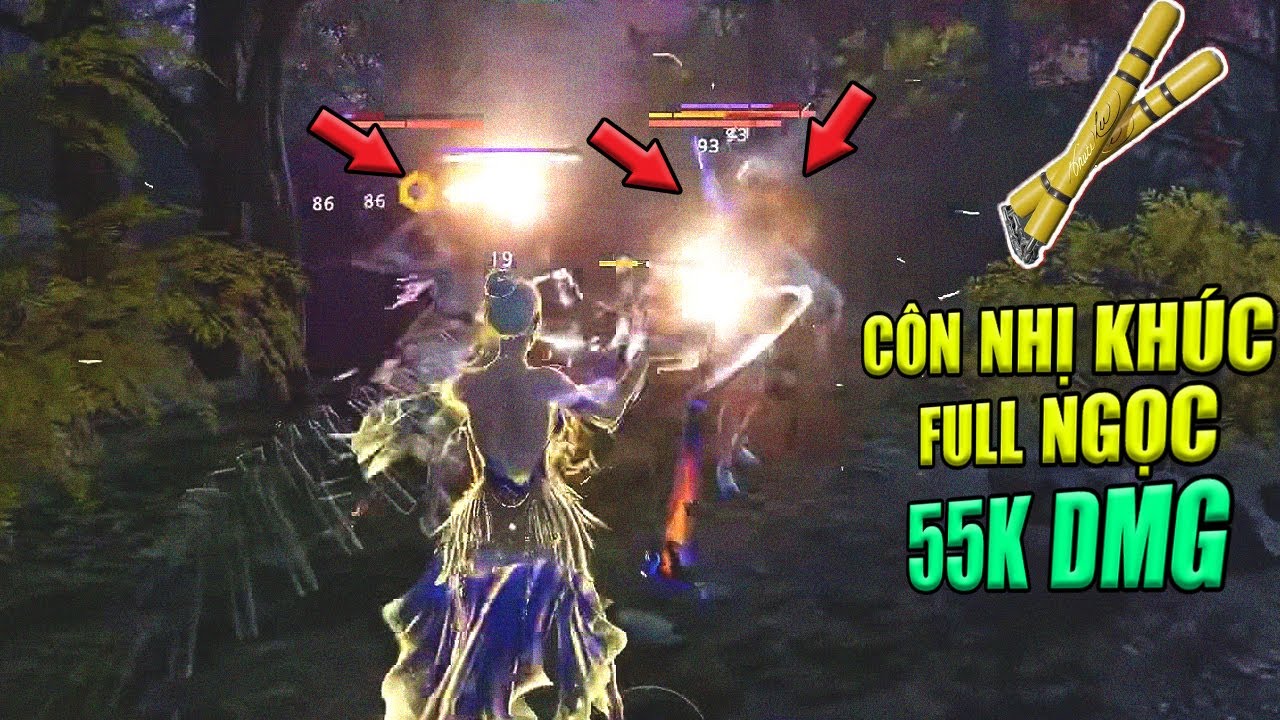 CÀY THUÊ Cầm CÔN NHỊ KHÚC FULL NGỌC Cân Hết Cả MAP Như SOLO TRIOS  || NARAKA BLADEPOINT