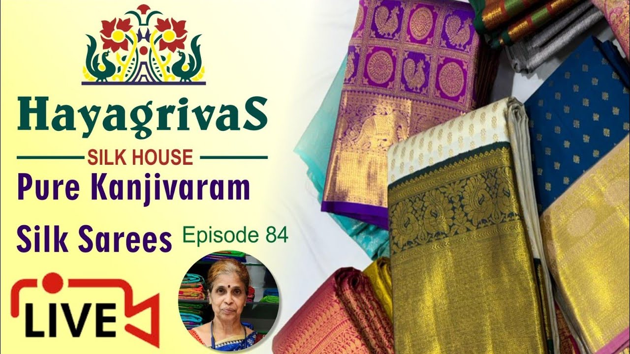 100% Pure Kanchipuram Silk Sarees: A Must-Have in Your Wardrobe |  Hayagrivas Silk house