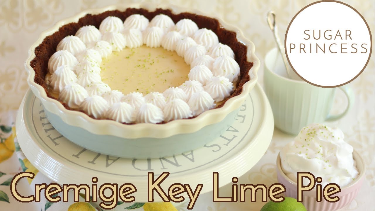 Super leckere, himmlisch cremige Key Lime Pie | Limetten-Tarte | Rezept von Sugarprincess