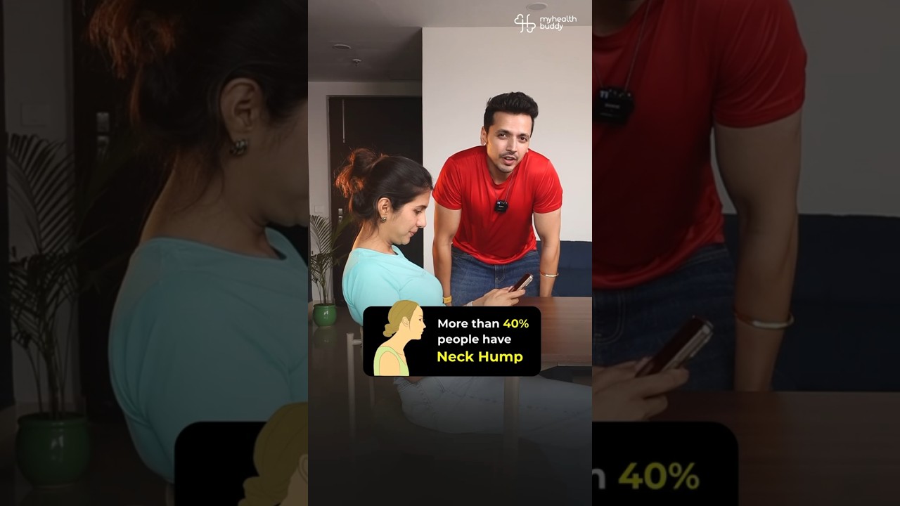 Neck Hump from Phone Use? Fix It with These 4 Posture Changes | Avoid Cervical & Shoulder Pain
