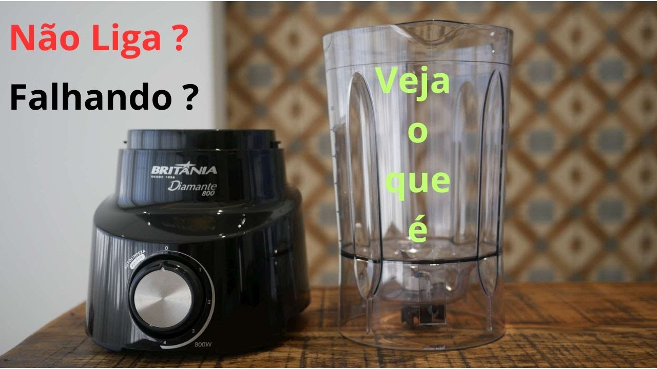 Liquidificador Não Liga , Girando Com Falha ? Veja !!!