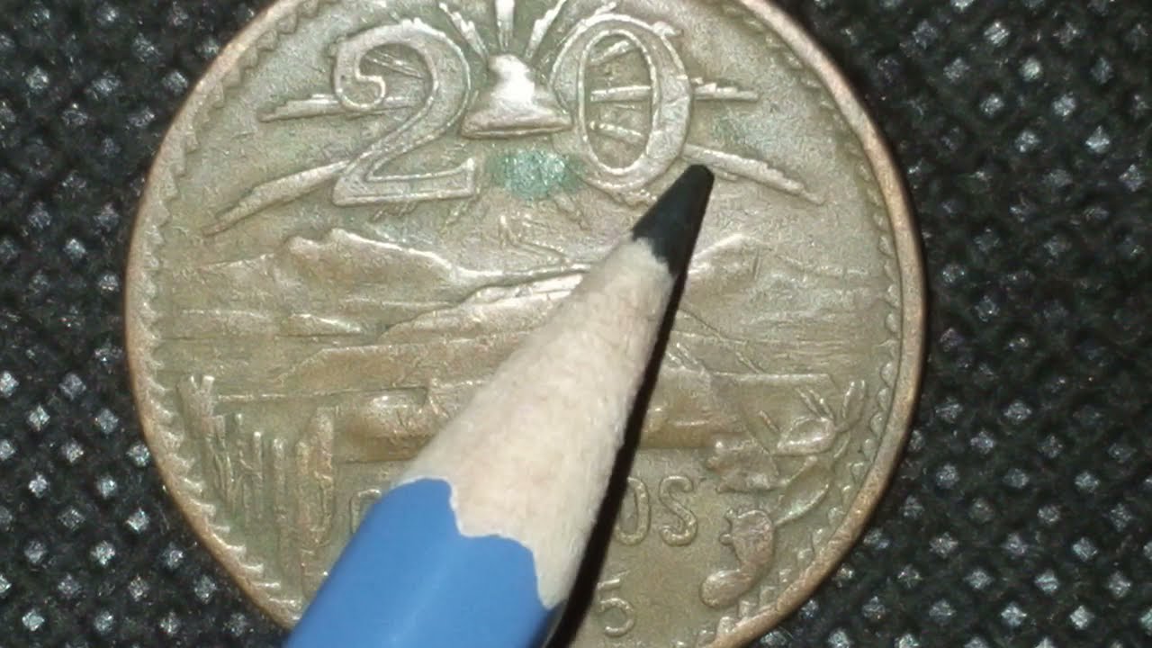 20 Centavos Teotihuacan A&ntilde;o Del 1965  Moneda Mexicana La Tienes