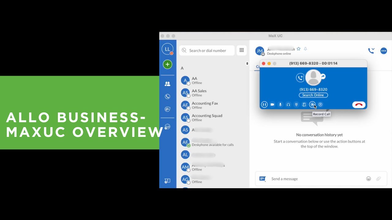 ALLO Business MaxUC Overview