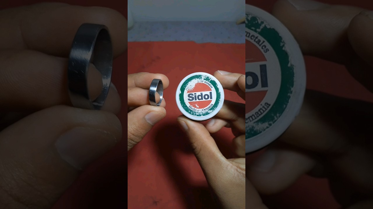 Limpieza de anillo con SIDOL