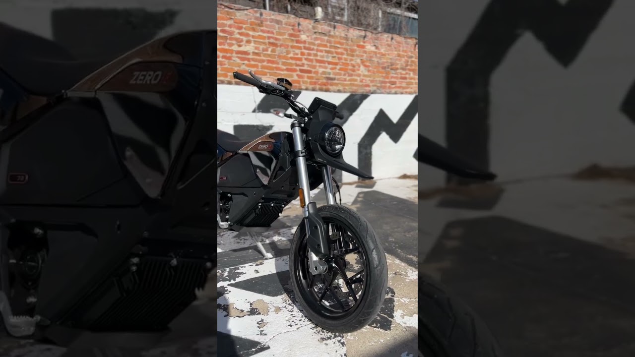 First ride on the Zero FXE electric motorcycle! 