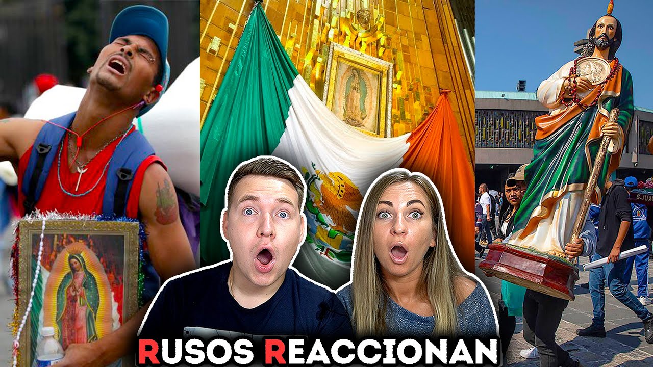 🇲🇽ASÍ SE CELEBRA a la VIRGEN de GUADALUPE 2022 | RUSOS REACCIONAN a MAÑANITAS VIRGEN DE GUADALUPE