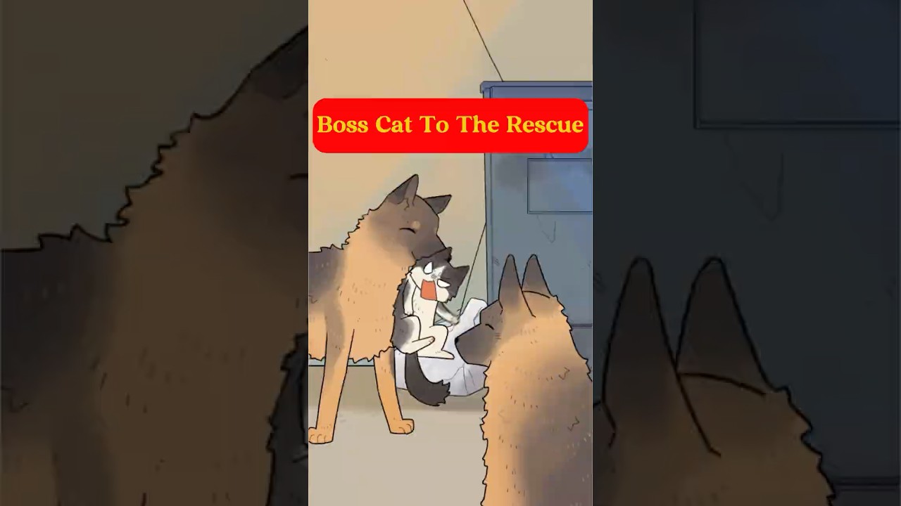 Boss Cat To The Rescue.