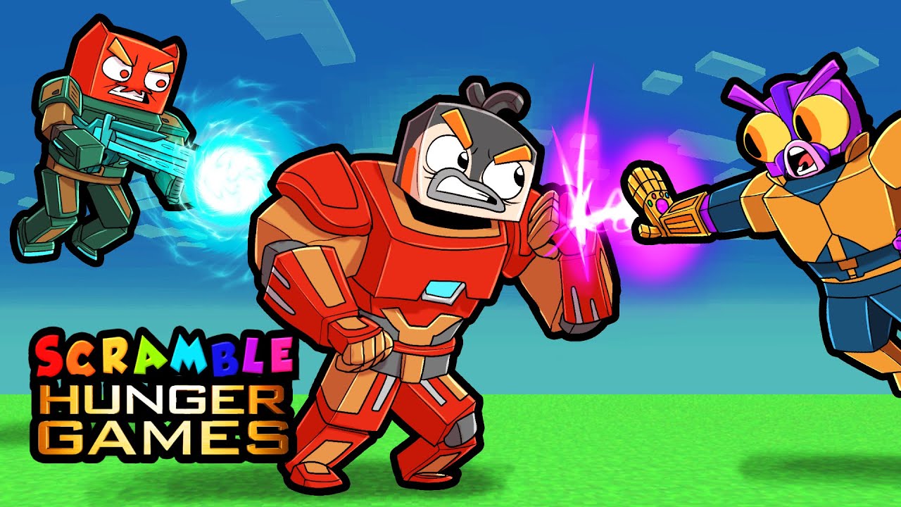 SCRAMBLE SURVIVAL GAMES! (Everything = RANDOM!)