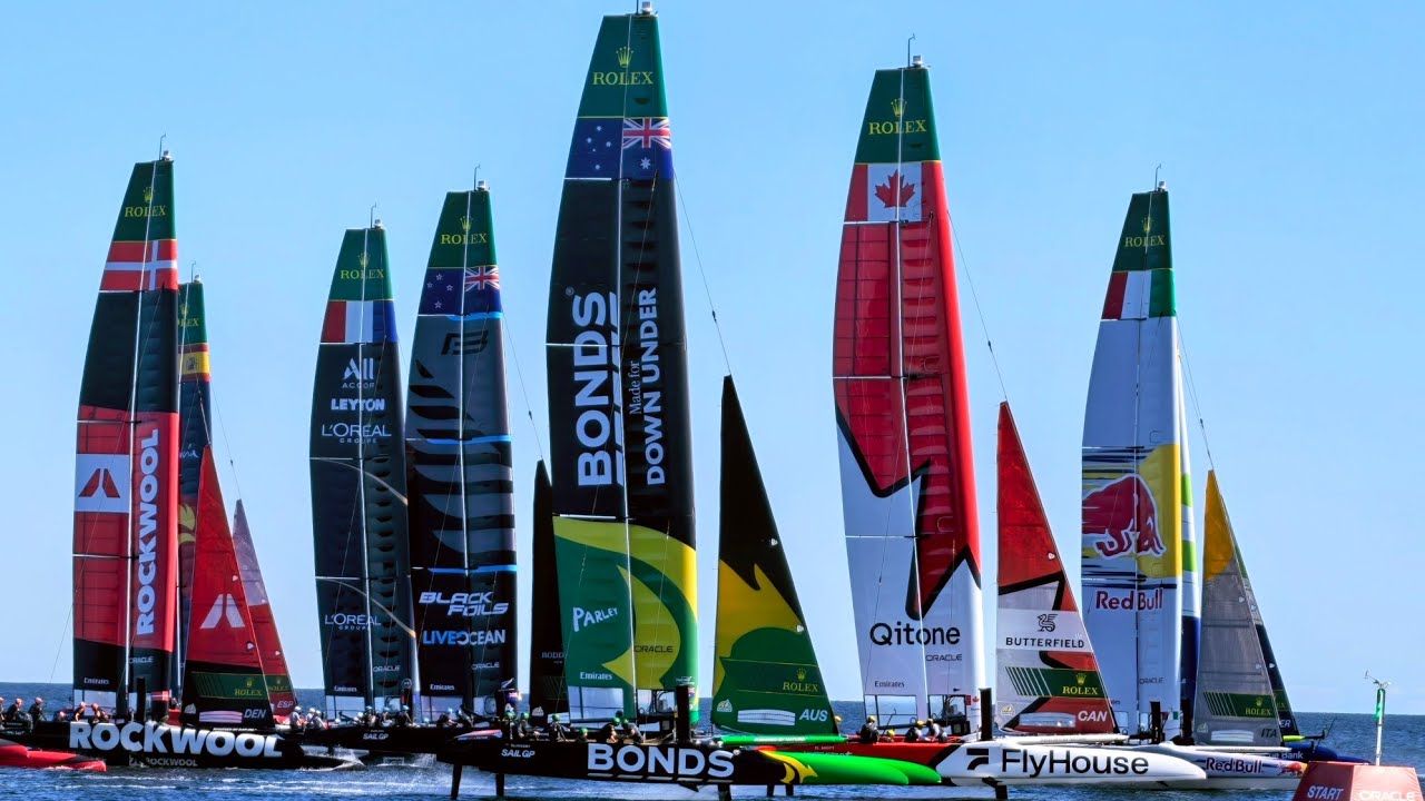 Sail Grand Prix 2025:  Day 2 Final  Sassnitz, Island  Rügen , Germany