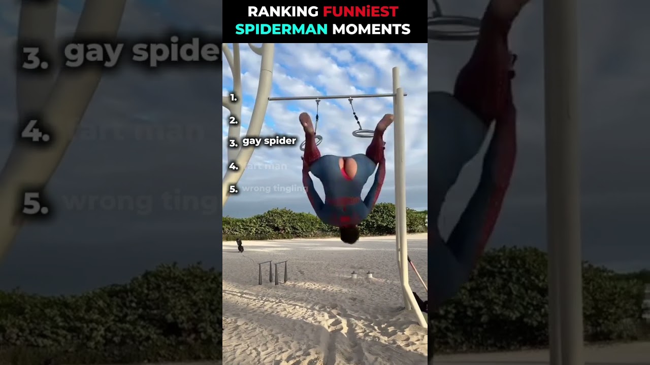 Ranking Funniest Spiderman Moments #spidermanbrandnewday