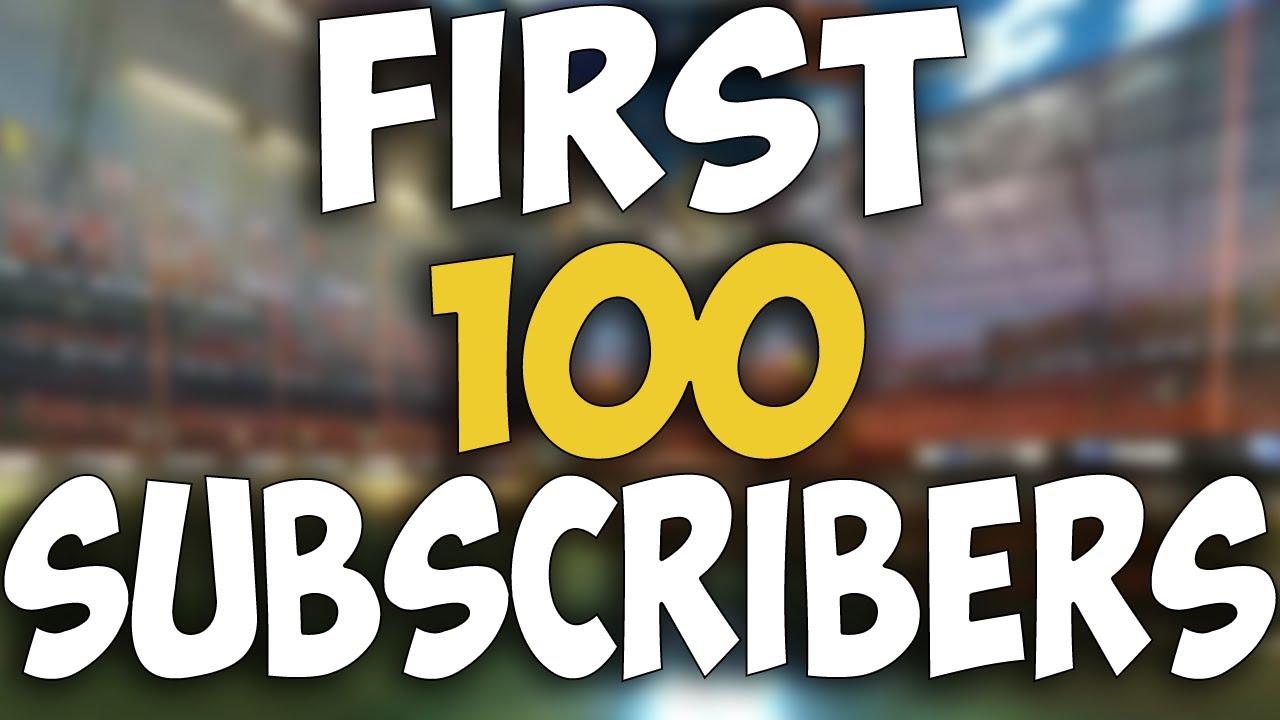 How To Get Your First 100 Subscribers on YouTube FAST!