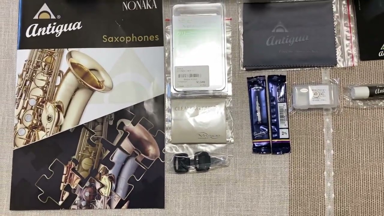 ソプラノサックス買っちゃいました~(^^♪　初めての方にもお薦めです~🎶　アンティグア　アンティーク　フィニッシュ！！　使用楽器紹介