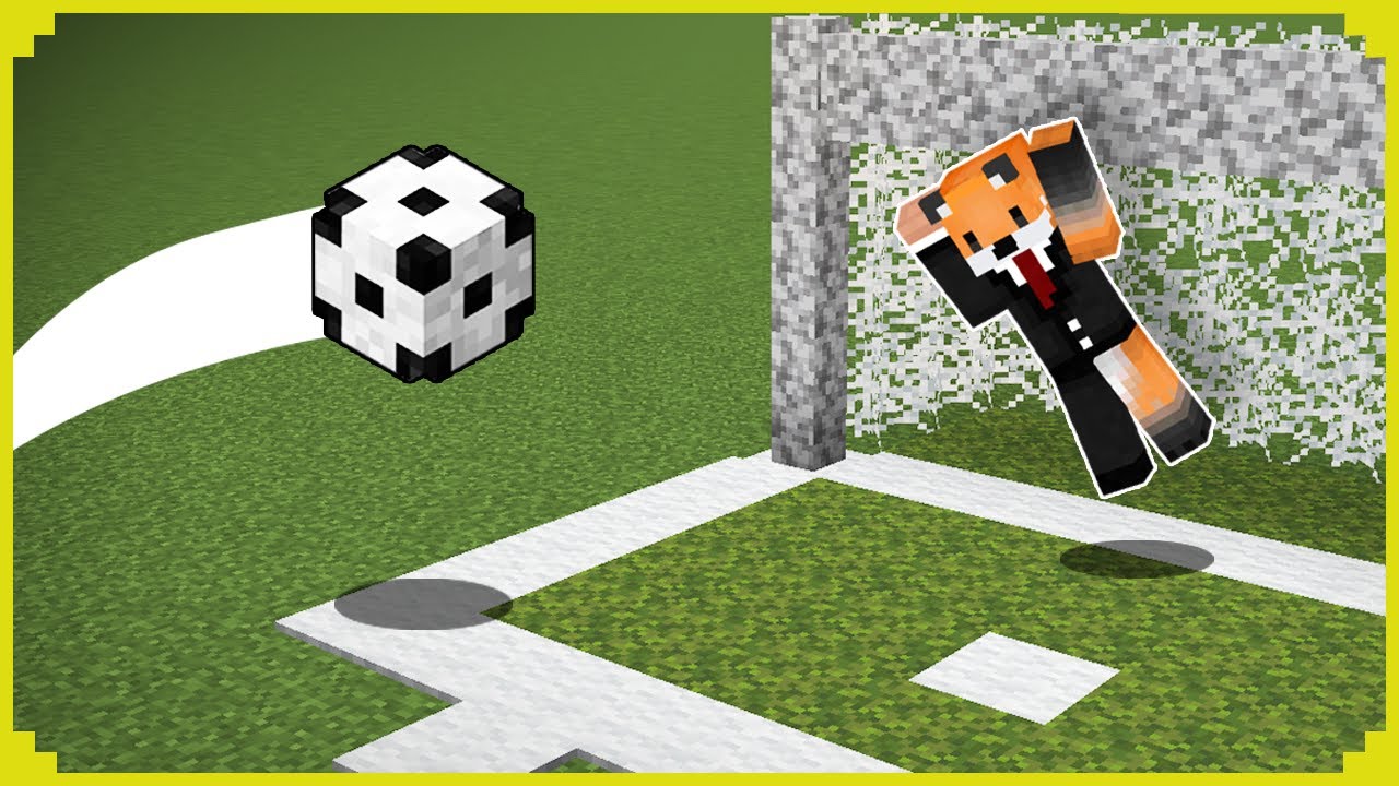 🦊Como fazer um MINIGAME de FUTEBOL no MINECRAFT!