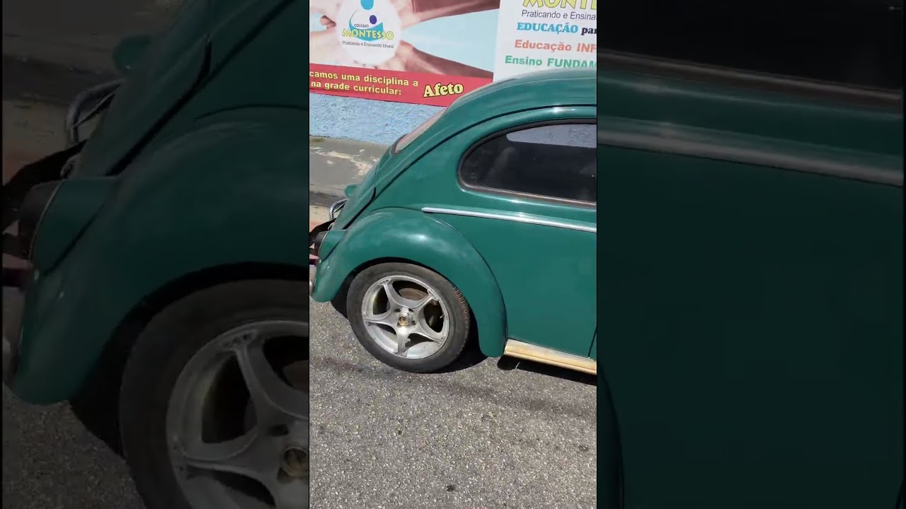 Fusca 64, motor 1600 com dupla Weber 44 funcionando depois de 3 anos parado .