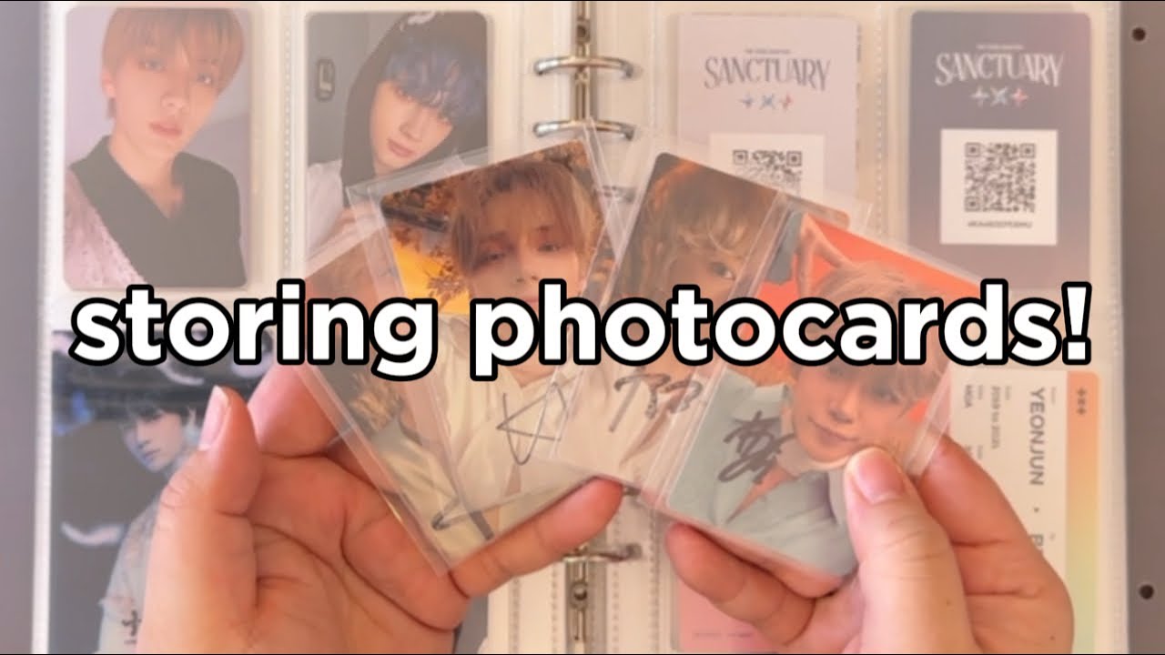 storing photocards 33 | txt, enhypen, blackpink, svt, stayc and exo