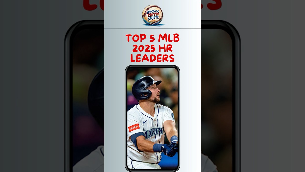 2025 MLB HR LEADERS.  #mlb #baseball #mlb2025